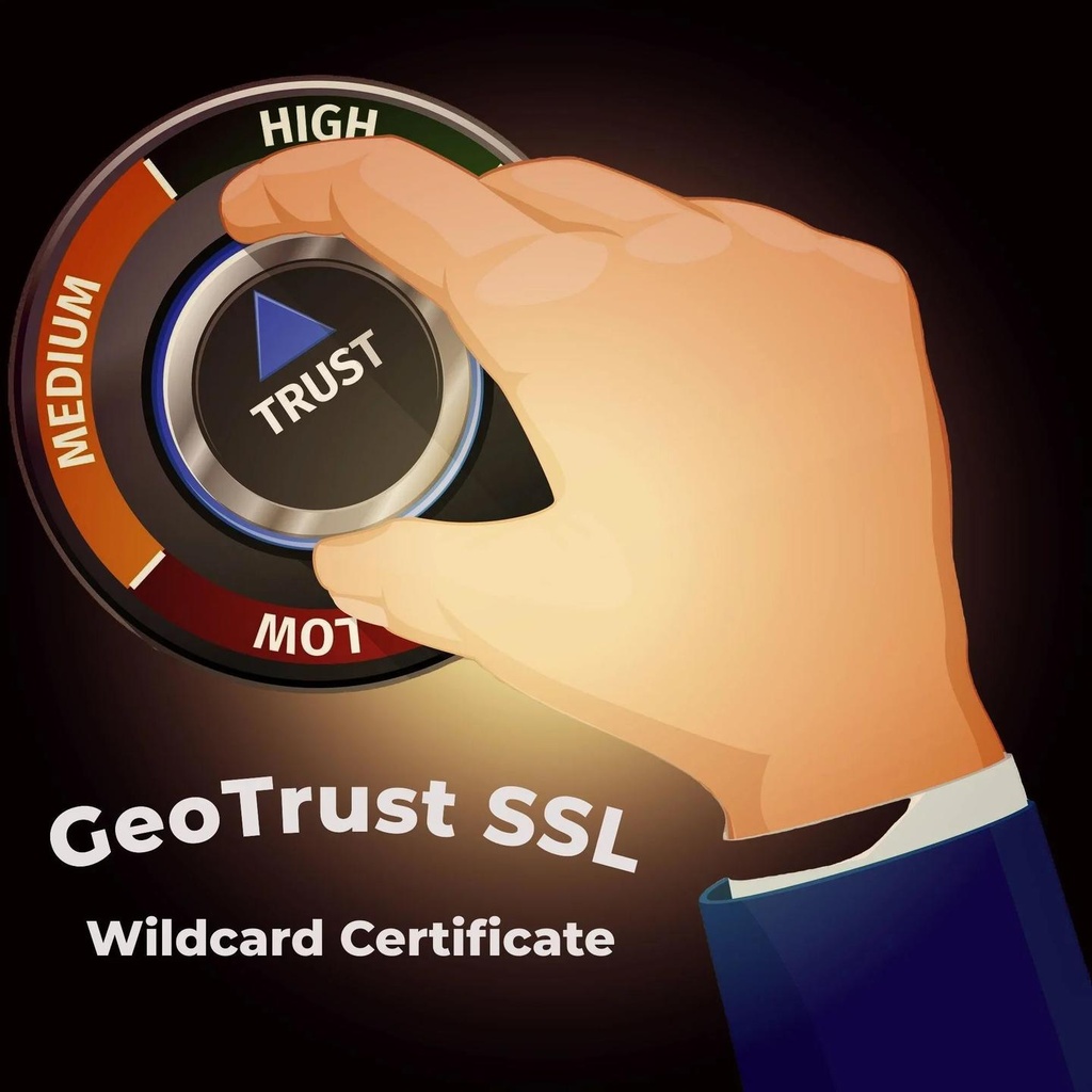 GeoTrust QuickSSL Premium Wildcard (1 Year*)